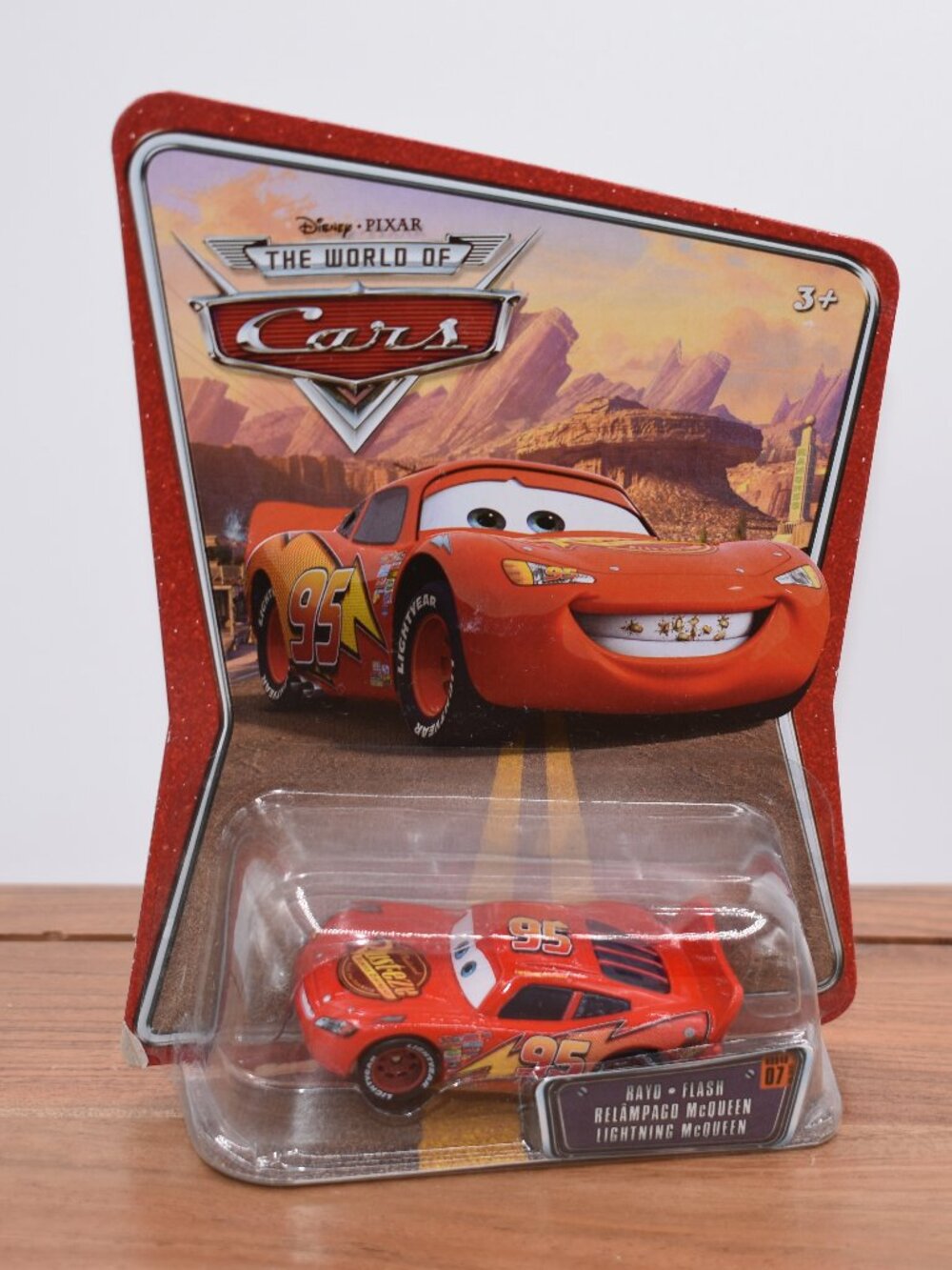 Bug Mouth Lightning McQueen #07 Disney Pixar The World of Cars New